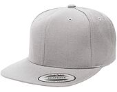Kšiltovka Yupoong Classic Flexfit Snapback Heather Grey