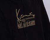 Mikina Karl Kani Jeans Oversize Hoodie Black 6093278