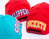 Kšiltovka Mitchell & Ness Houston Rockets Solid Redline Dropback Red
