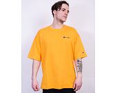 Triko Champion Oversized Crewneck T-Shirt 214282 ZNN Mustard