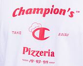 Triko Champion T T-Shirt Pizzeria 216429 WHT White