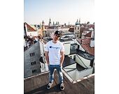 Triko Champion Crewneck T-Shirt Classic Logo White 210972 WW001 WHT
