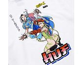 Triko HUF Street Fighter Chun-Li & Cammy T-Shirt White