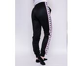 Dámské Tepláky Kappa 222 Banda Wrastoria Slim C1A Black/Pink/White