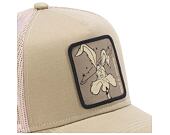 Kšiltovka Capslab - Trucker Looney Tunes - Wile E. Coyote v.3 Trucker - Sand