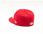 Dětská kšiltovka NEW ERA 59FIFTY Kids MLB League Basic New York Yankees Fitted Scarlet / White