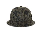 Klobouk New Era Explorer Hibiscus Print New Olive