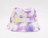 Klobouk Karl Kani KK Signature Tie Dye Bucket Hat Lilac/Yellow 7115091