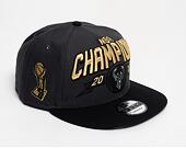 Kšiltovka New Era 9FIFTY NBA21 Champs Milwaukee Bucks
