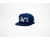 Kšiltovka New Era 9FIFTY Los Angeles Dodgers × Under Native Love Wave Snapback Blue