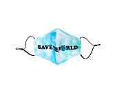 Rouška RIP N DIP Save The World Face Mask RND7162 Blue