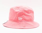 Klobouk New Era Essential Tapered Bucket Pink Light