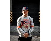 Mikina Mitchell & Ness All Over Print Fleece Crew Chicago Bears Grey Heather
