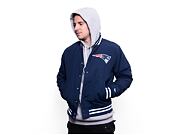 Bunda New Era NFL Team Wordmark Bomber New England Patriots Blue