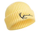 Kulich Karl Kani KK Signature Fisherman Beanie Light Yellow