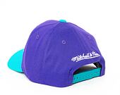 Kšiltovka Mitchell & Ness Charlotte Hornets Arched Script 2 Tone 110 Snapback Black / Green