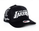 Kšiltovka Mitchell & Ness Los Angeles Lakers Logo Blast 110 Snapback Black