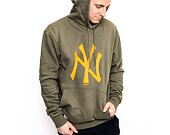 Mikina New Era MLB Seasonal Team Logo Hoody New York Yankees Olive / Ekq