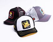 Kšiltovka Capslab - Trucker Pokémon - Pikachu - Black / White