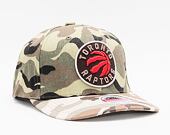 Kšiltovka Mitchell & Ness Toronto Raptors Woodland Desert Stretch Snapback Camo Woodland