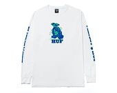Triko s dlouhým rukávem HUF Playboy Bunny Longsleeve White