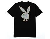 Triko HUF Playboy VVS Logo T-Shirt Black