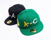 Kšiltovka New Era 59FIFTY 1972 World Series Oakland Athletics VS Cincinnati Reds Fitted Kelly Green