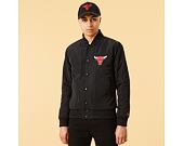 Bunda New Era NBA Team Logo Bomber Chicago Bulls Black / Red
