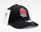Kšiltovka New Era 9FORTY Cotton Rugby Footbal Union Strapback Black