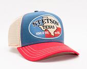 Kšiltovka Stetson Texas Trucker Cap 7751134 Navy/Red
