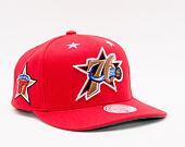 Kšiltovka Mitchell & Ness 97 Top Star Snapback HWC Philadelphia 76ers Red