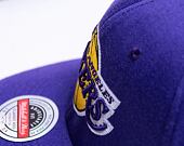 Kšiltovka Mitchell & Ness Team Ground 2.0 Stretch Snapback Los Angeles Lakers Purple