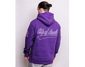 Mikina Mitchell & Ness Champ City Hoody Los Angeles Lakers Purple
