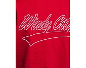 Triko Mitchell & Ness Champ City S/S Tee Chicago Bulls Scarlet