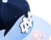 Kšiltovka Mitchell & Ness Sharktooth Snapback North Carolina Tar Heels Navy/Light Blue