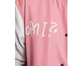 Bunda Karl Kani OG Block Scribble College Smiley Jacket rose/white
