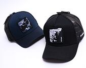 Kšiltovka Capslab DC Cmics - Batman Trucker Black & White - Black / White
