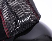 Kšiltovka Capslab - Trucker Looney Tunes - Taz - Black / Red