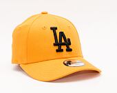Dětská kšiltovka New Era 9FORTY Kids MLB League Essential Los Angeles Dodgers Strapback Tangerine