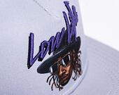 Kšiltovka Cayler & Sons White Label Styro Grey/Purple Snapback