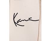 Mikina Karl Kani Small Signature Essential Hoodie cream