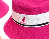 Klobouk Kangol Bermuda Stripe Bucket K3326ST-EP600 Electric Pink