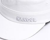Kšiltovka Kangol - Cotton Twill Army Cap - White