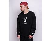 Mikina HUF X Playboy Pullover Black