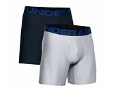 Pánské trenýrky Under Armour Tech 6in 2 Pack 408