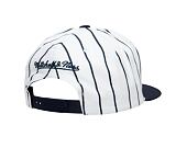Kšiltovka Mitchell & Ness NCAA Retro Pinstripe Snapback University Of Michigan White