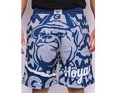 Kraťasy Mitchell & Ness NCAA Jumbotron 2.0 Shorts Georgetown University Navy / Grey