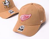 Kšiltovka '47 Brand NHL Detroit Red Wings '47 MVP Snapback Camel