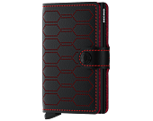 Peněženka Miniwallet Secrid Fuel Black-Red