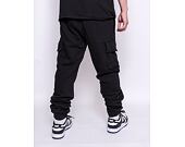 Tepláky New Era Seasonal Cargo Sweatpants Black / Yellow